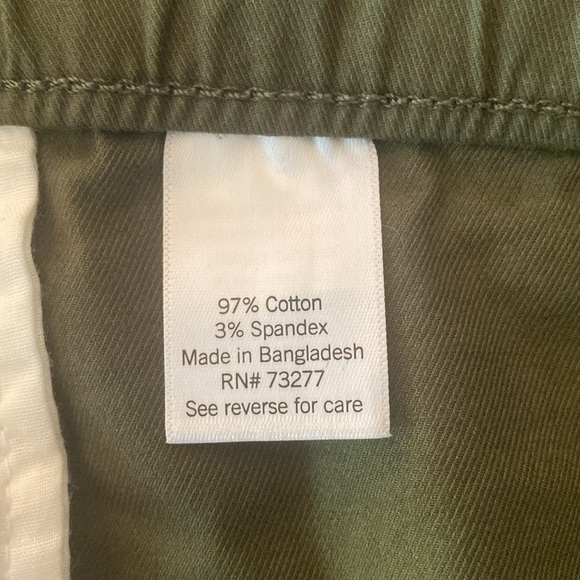 Croft & Barrow Olive Green Drawstring Mini Skirt NWT Size 4X - Picture 9 of 10